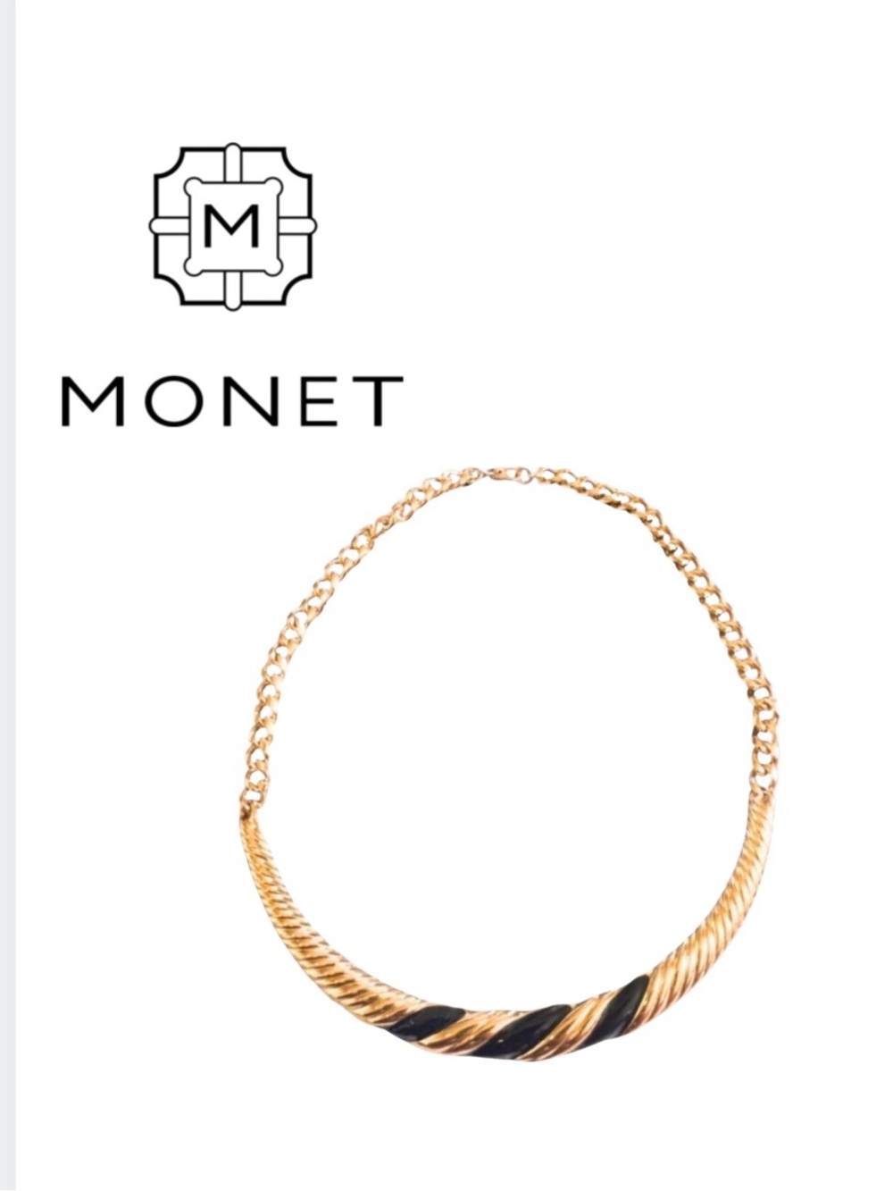 Vintage Monet RARE CHoker